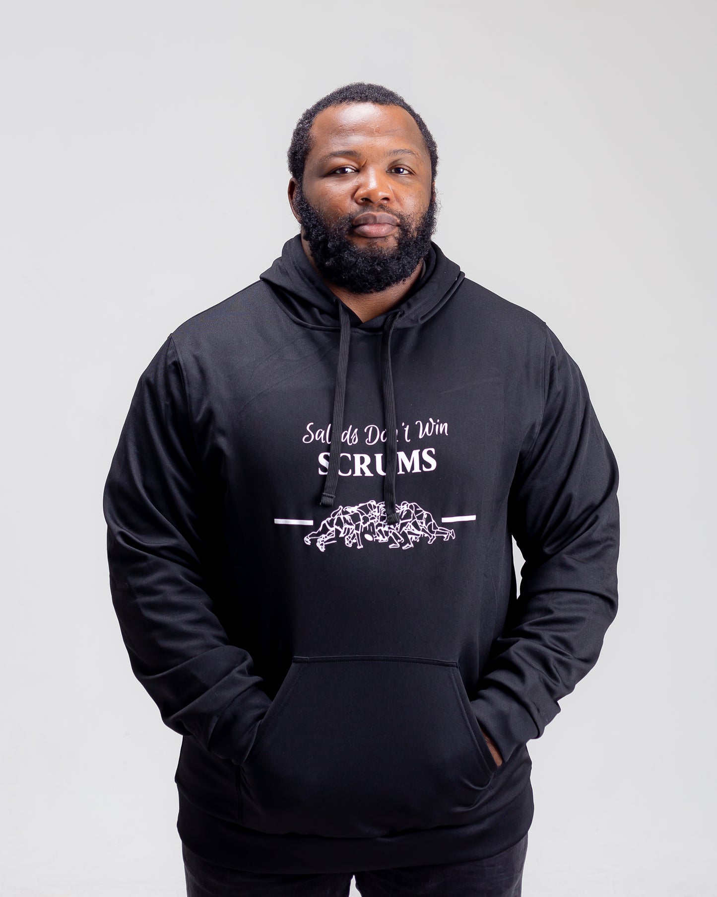 Unisex Salads don't win scrums Hoodie