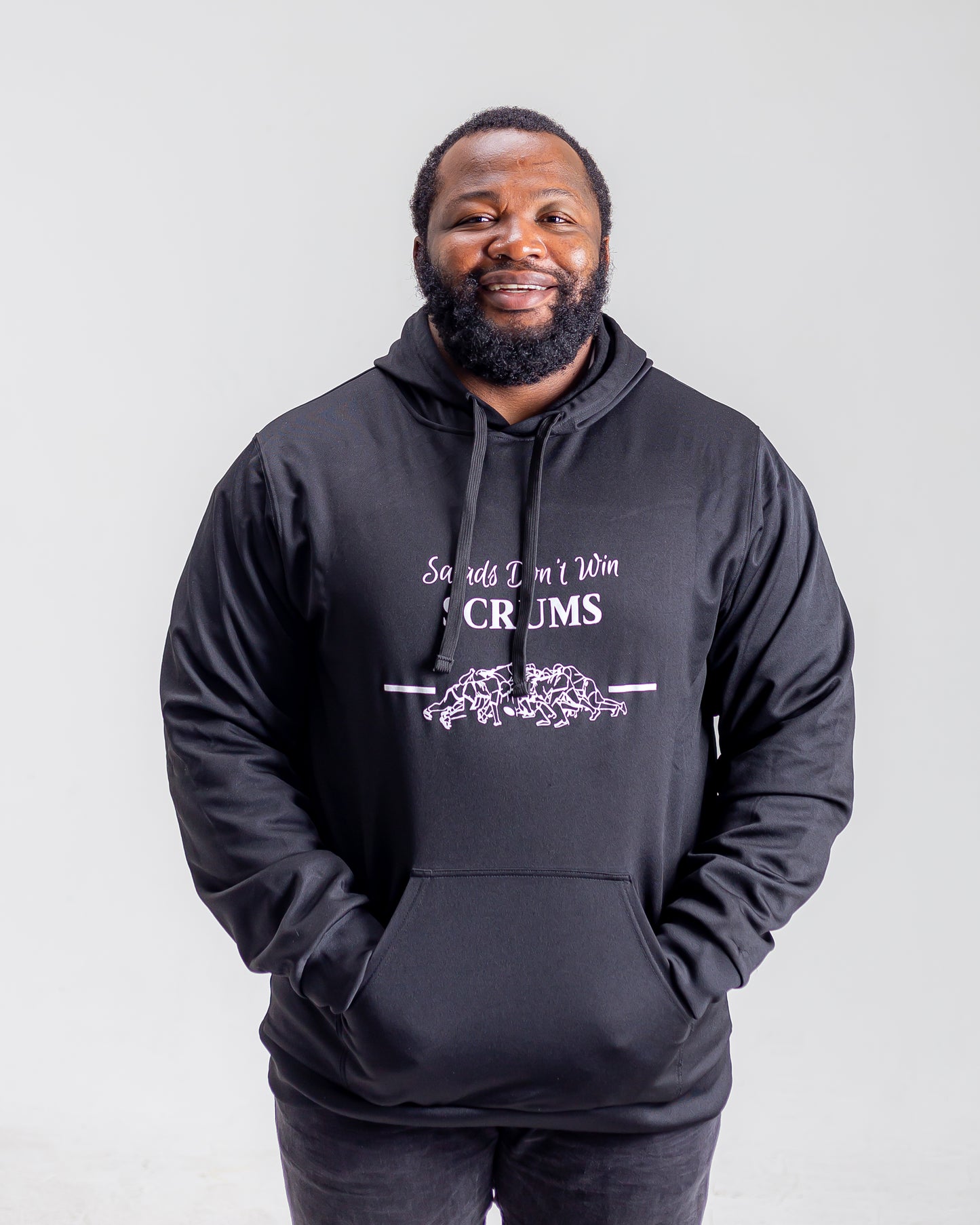 Unisex Salads don't win scrums Hoodie