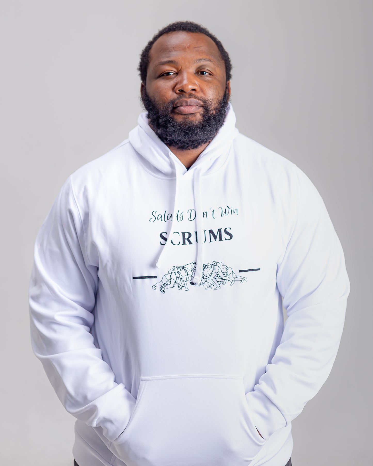 Unisex Salads don't win scrums Hoodie