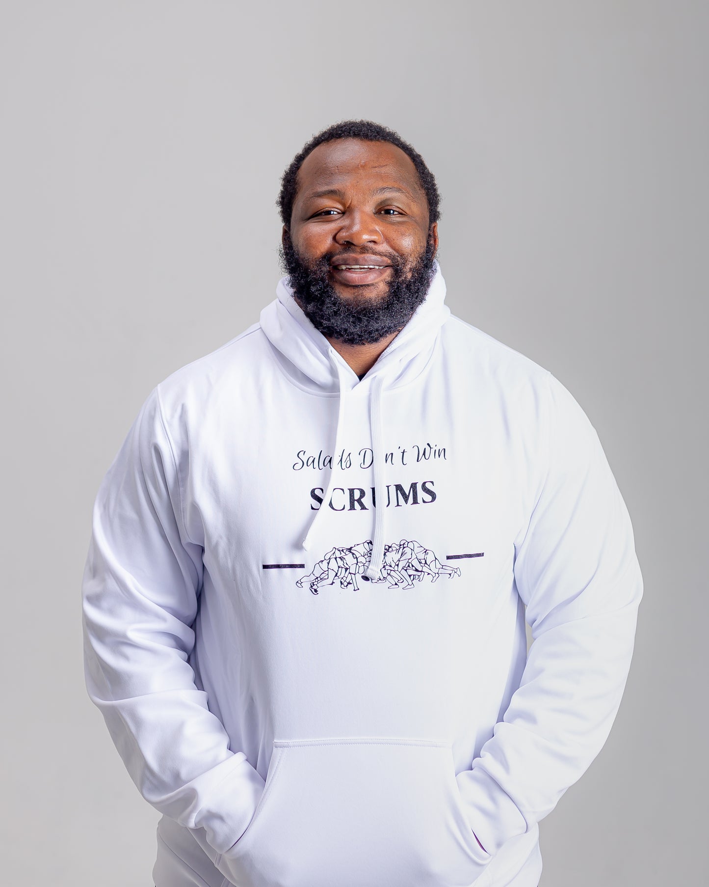 Unisex Salads don't win scrums Hoodie