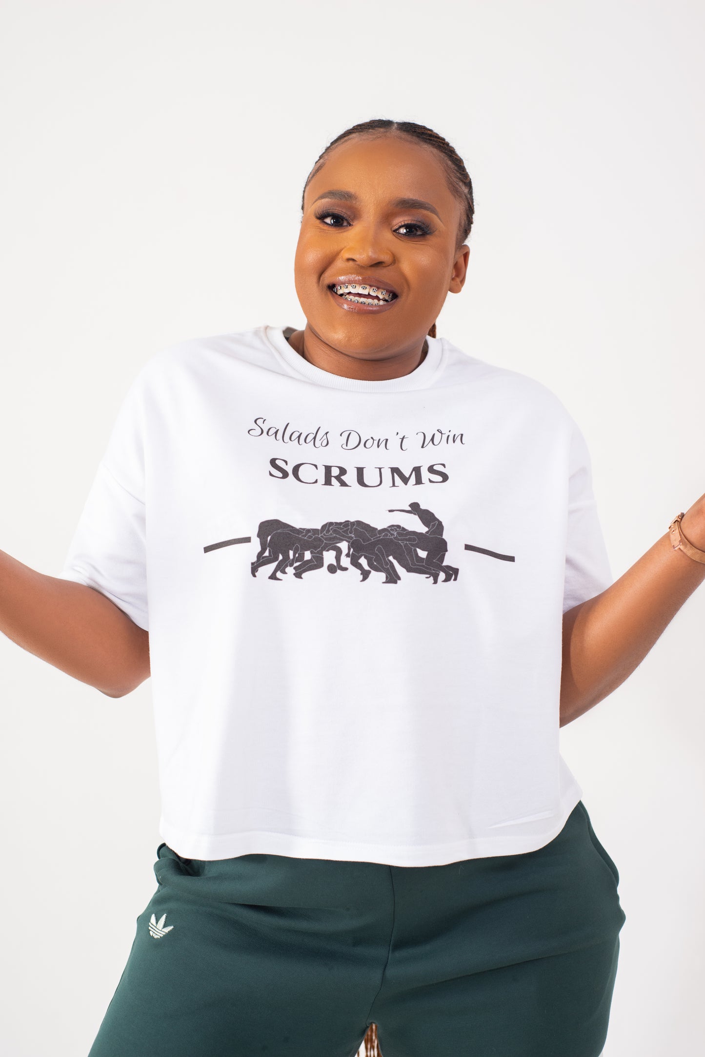 Ladies Salads Don’t Win Scrums T - Shirt
