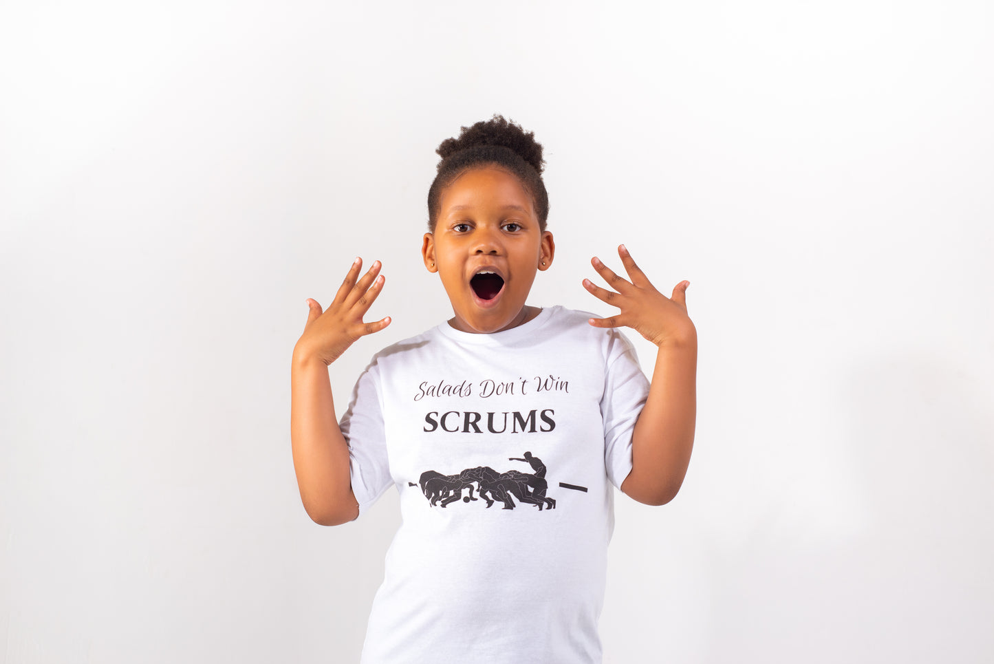 Kiddies Salads Don’t Win Scrums T-shirt