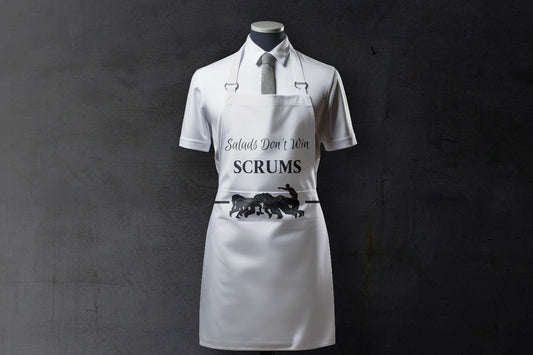 Salads Don’t Win Scrums Apron