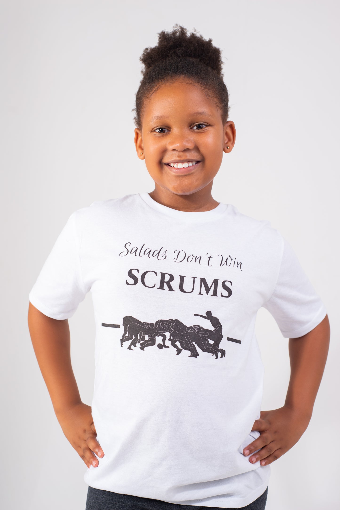 Kiddies Salads Don’t Win Scrums T-shirt
